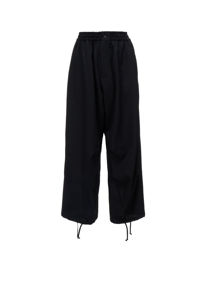 WOOL GABARDINE EASY PANTS