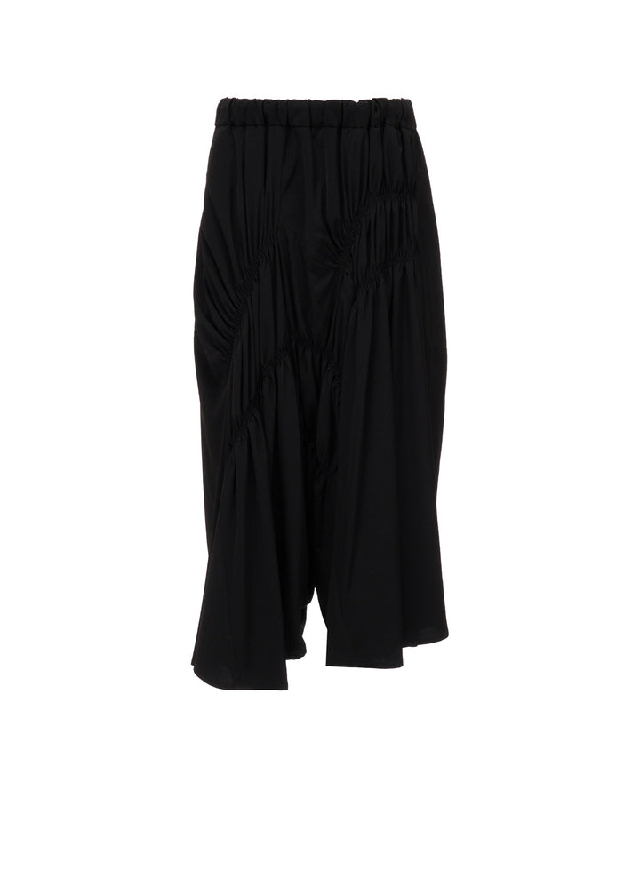 TA/PE SUPER VIYON TUSSER GATHERED PANTS