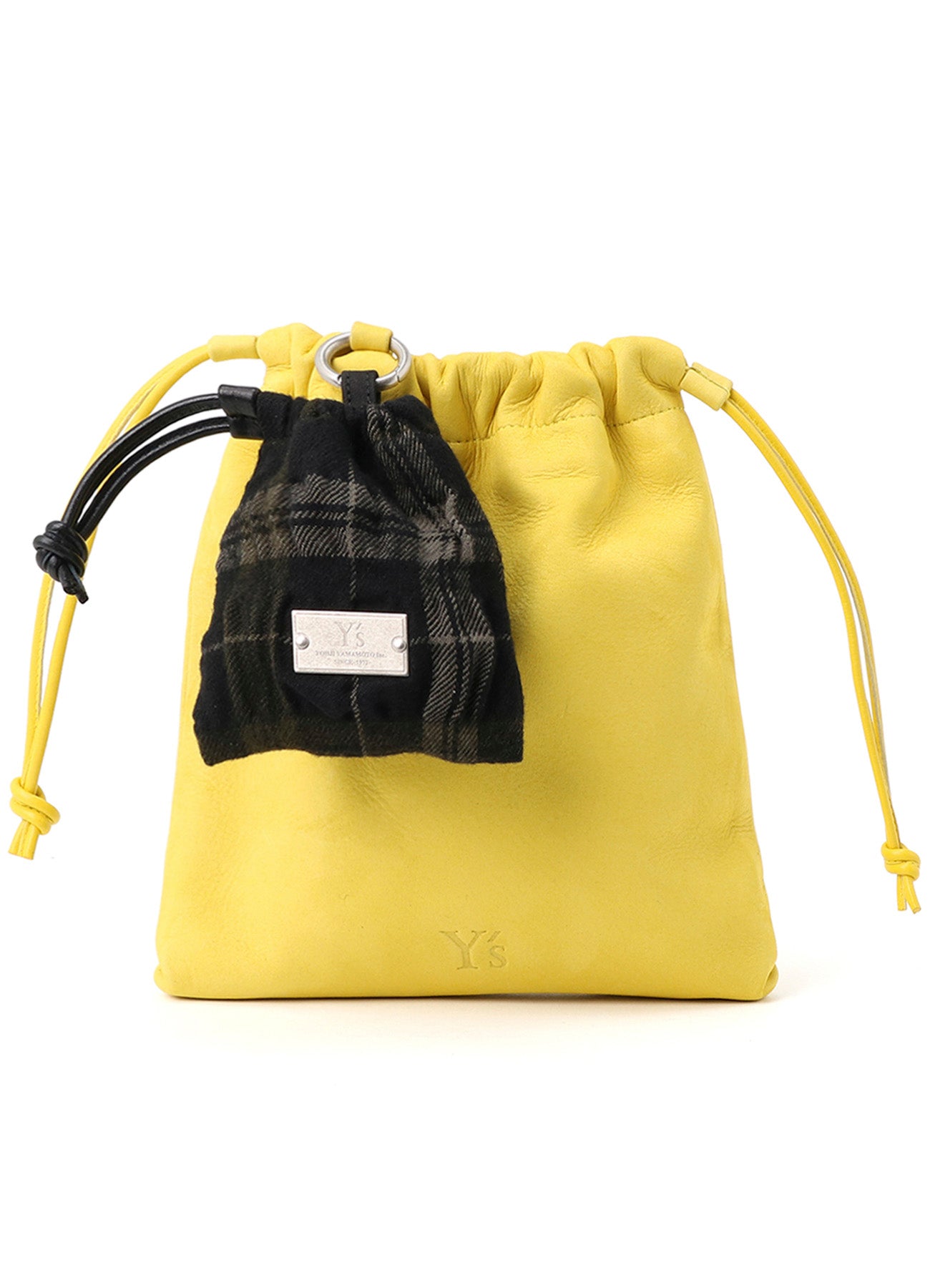 LEATHER STRING LEATHER POUCH – THE SHOP YOHJI YAMAMOTO