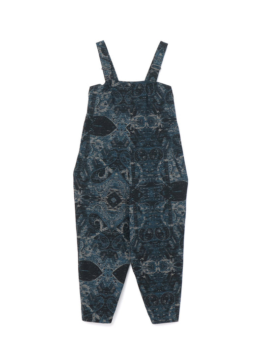INDIAN JACQUARD PRINT OVERALLS