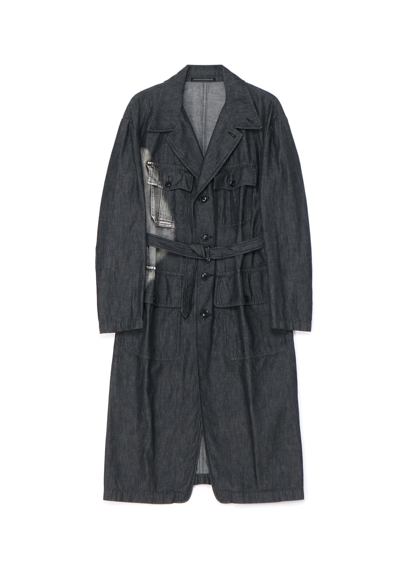 4-POCKET DENIM COAT – THE SHOP YOHJI YAMAMOTO