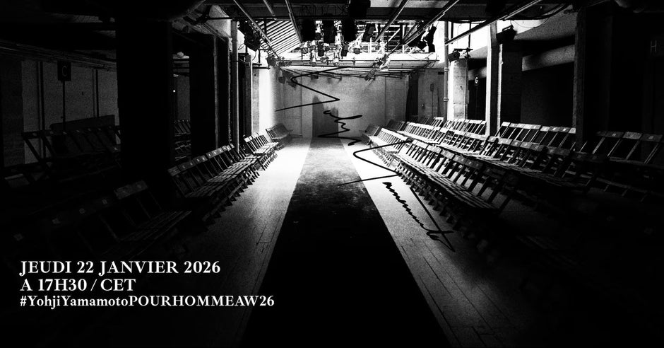 [LIVE] Yohji Yamamoto POUR HOMME A/W 2026-27 PARIS COLLECTION