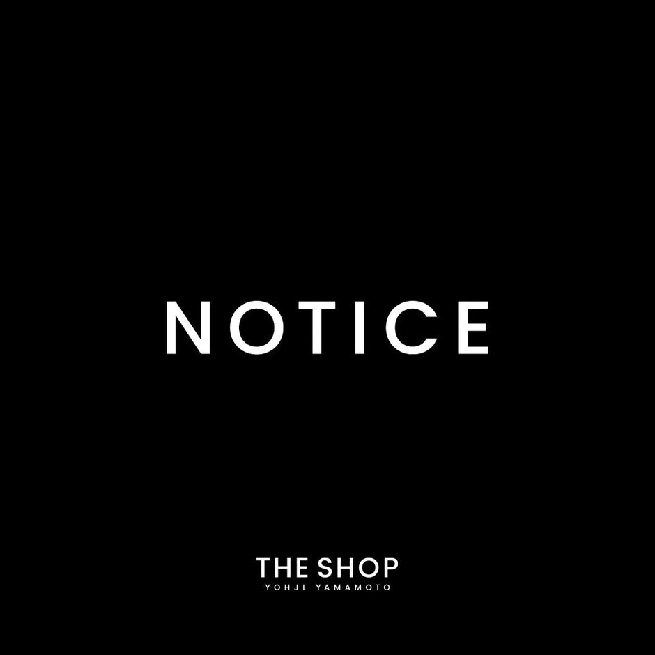 Notice of Price Revision for Y's for living Certain Products