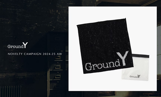 Ground Y NOVELTY CAMPAIGN 2024-25 Autumn/Winter