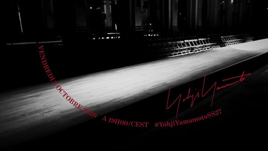 [LIVE] Yohji Yamamoto S/S 2027 PARIS COLLECTION
