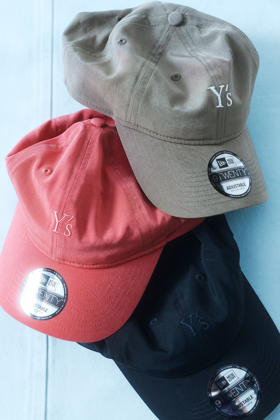 Y’s × NEW ERA® CREPE DE CHINE CAP COLLECTION