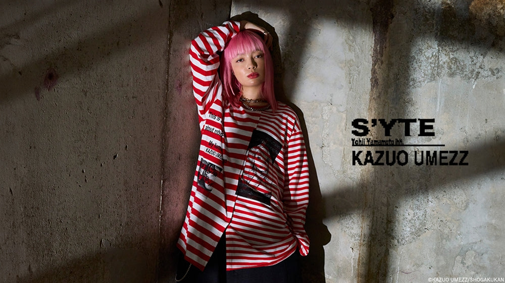 S'YTE x KAZUO UMEZZ collaboration