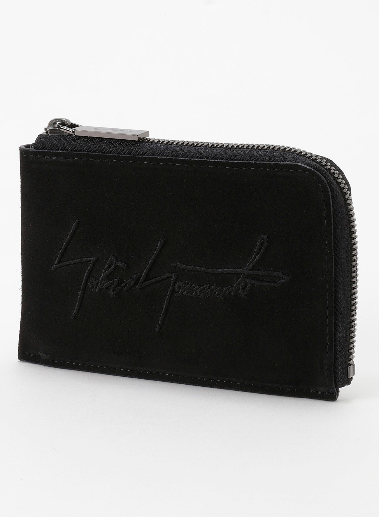 Signature short wallet(Nubuck) – THE SHOP YOHJI YAMAMOTO