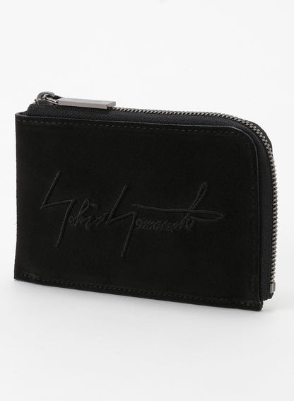Signature short wallet(Nubuck)