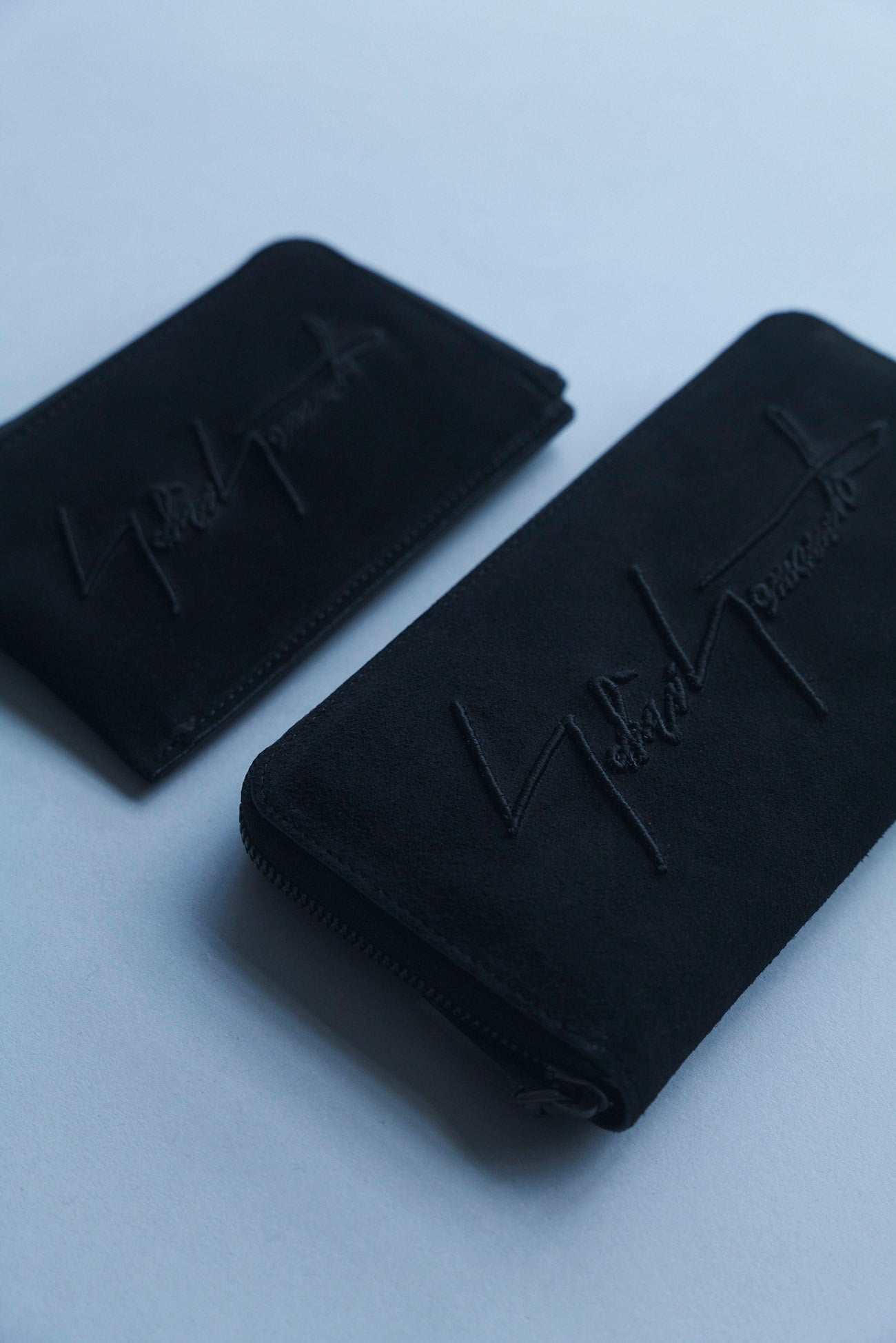 Signature short wallet(Nubuck) – THE SHOP YOHJI YAMAMOTO