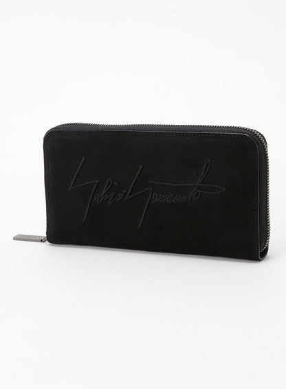 Signature long wallet(Nubuck)