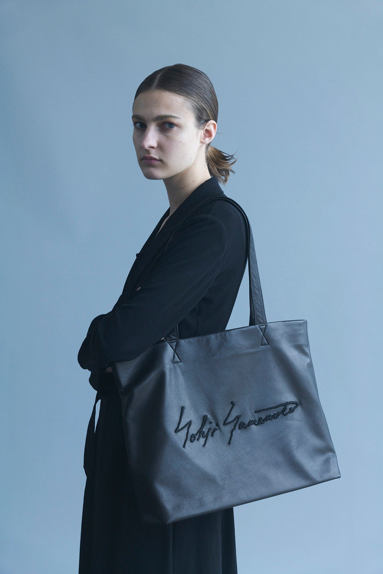 Signature tote(L) – THE SHOP YOHJI YAMAMOTO