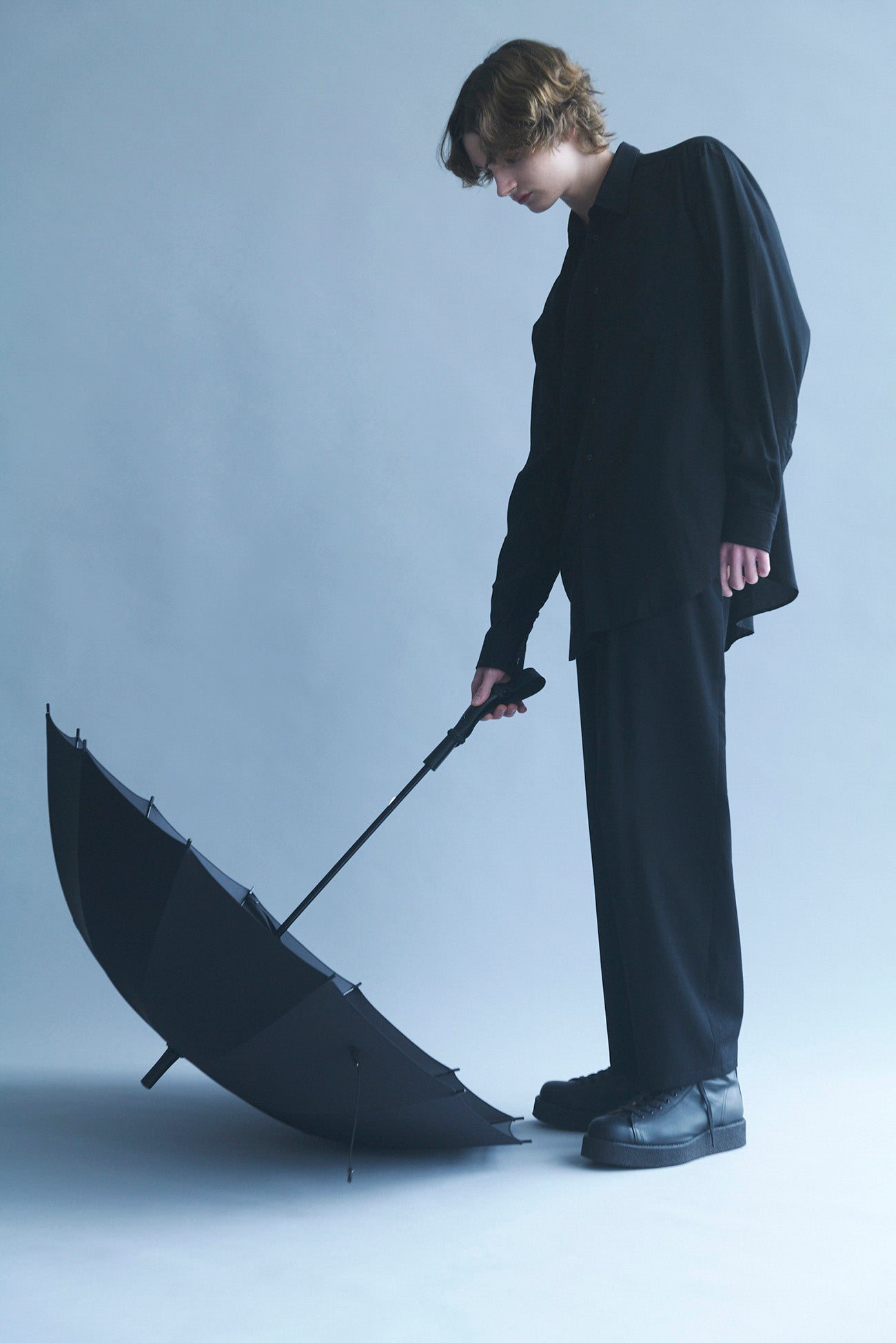 Folding umbrella【6/5 12:00 Release】 – THE SHOP YOHJI YAMAMOTO