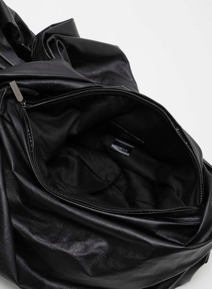 DRAPED ZIP BAG(8/22 12:00 Release)