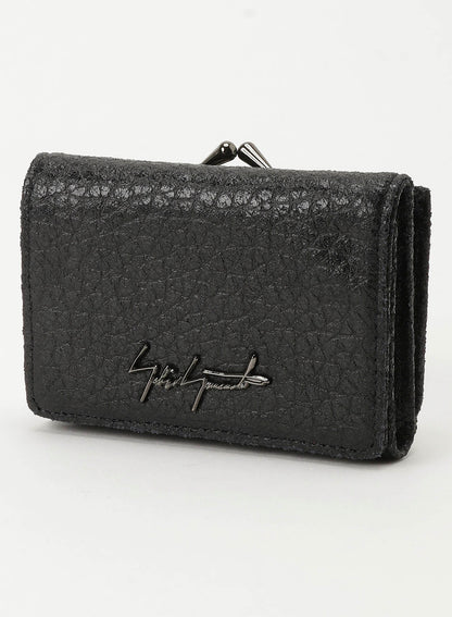 Clasp trifold wallet