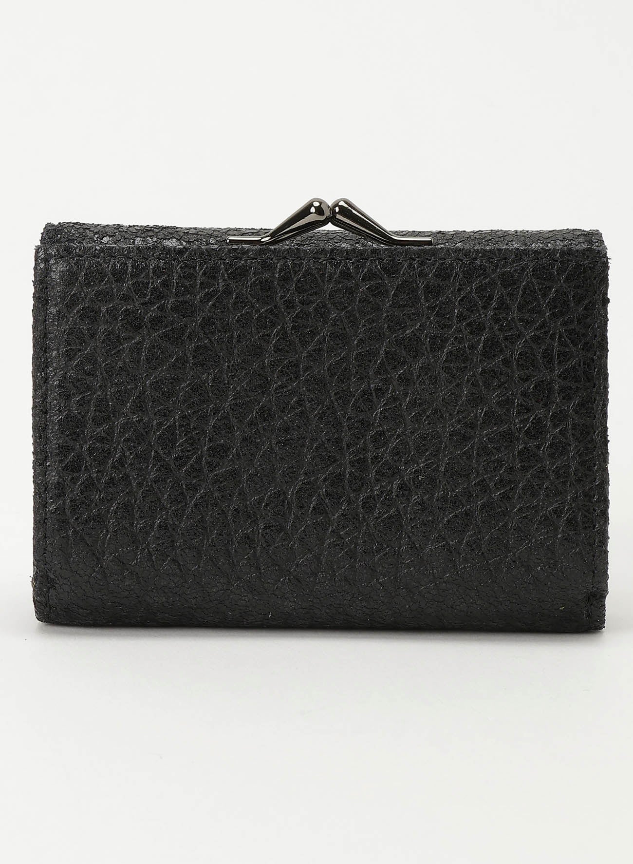 Clasp trifold wallet