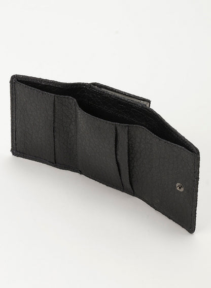 Clasp trifold wallet