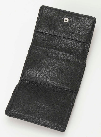 Clasp trifold wallet