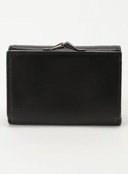 Clasp trifold wallet