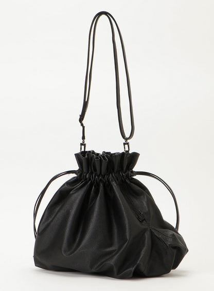 Drawstring shoulder
