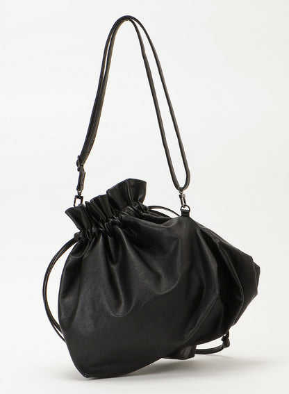 Drawstring shoulder