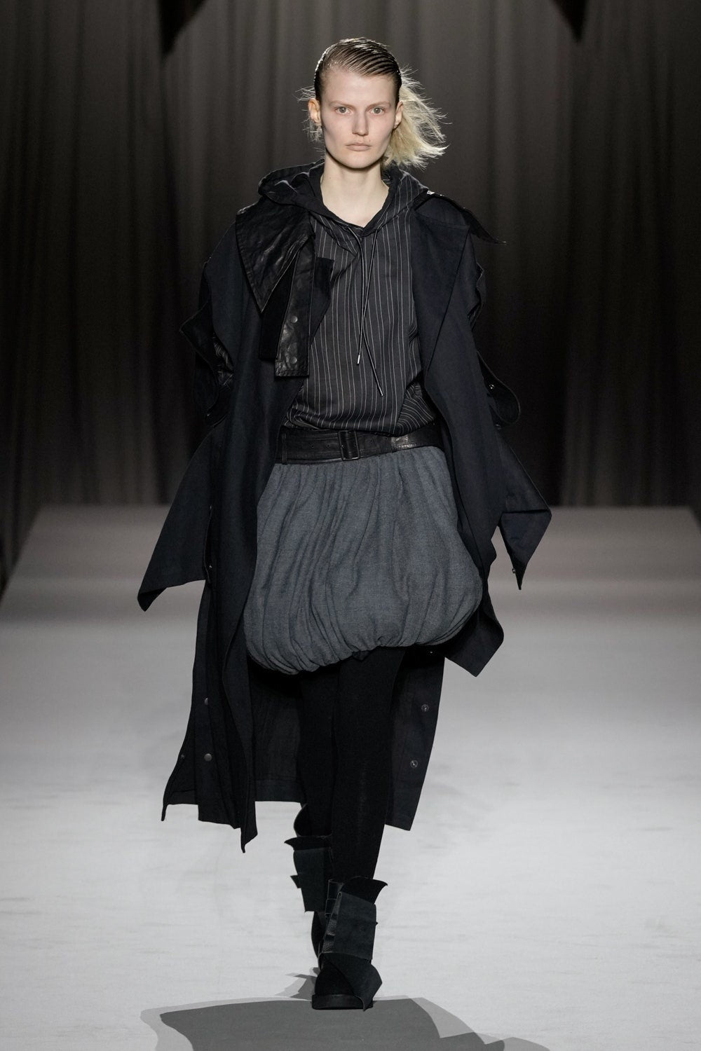 SOFT WOOL C FUWAFUWA PUMPKIN SKIRT