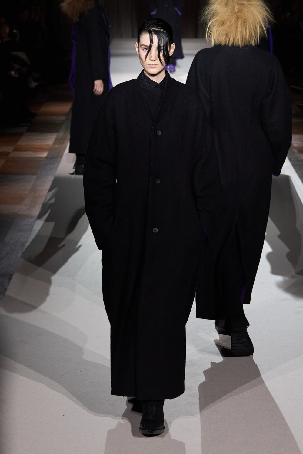 COTTON SINGLE JERSEY COLOR STITCHED BLOUSE G