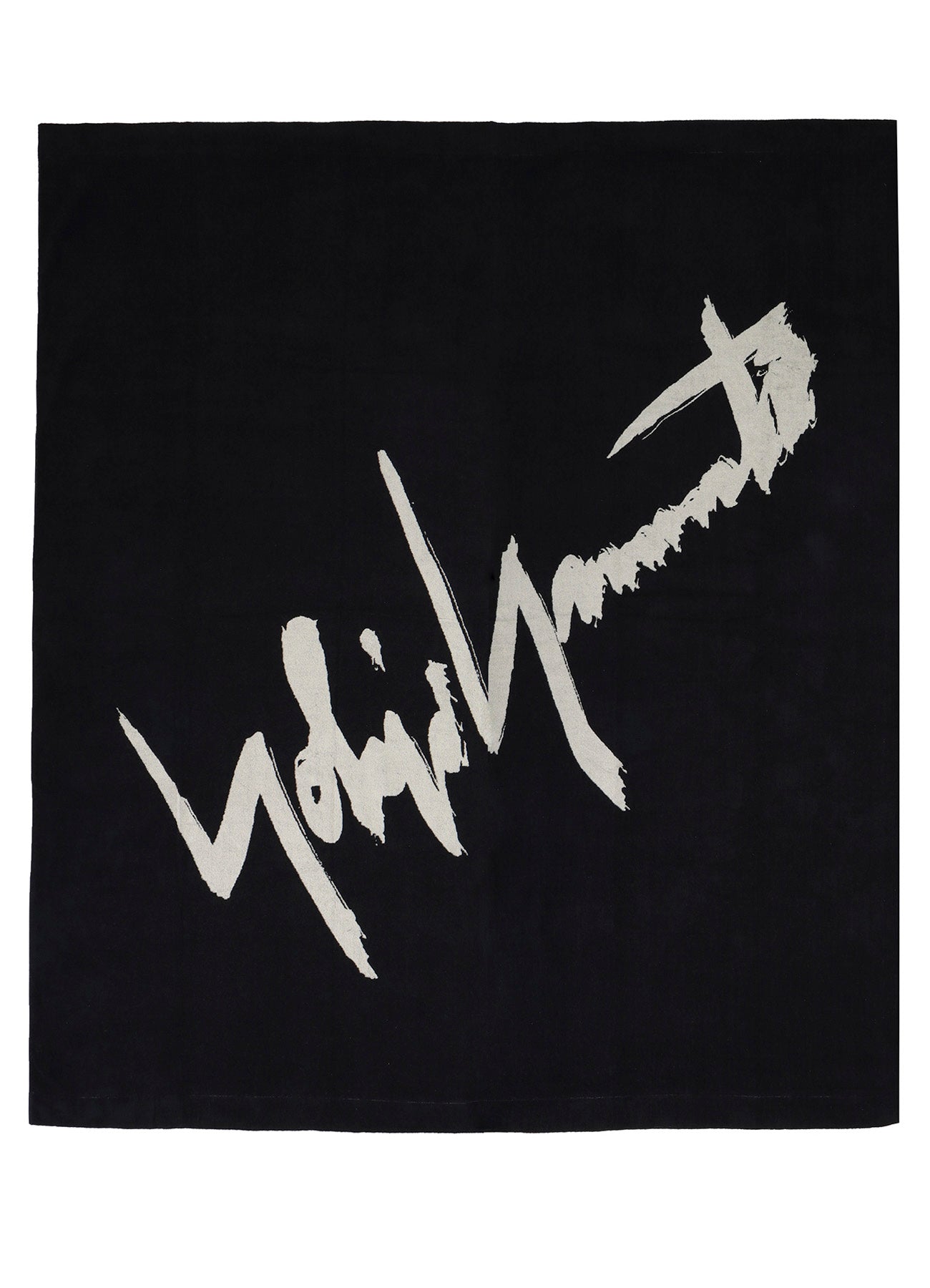 ヨウジヤマモト ロゴ入りウール ブランケット Signature Blanket – THE SHOP YOHJI YAMAMOTO