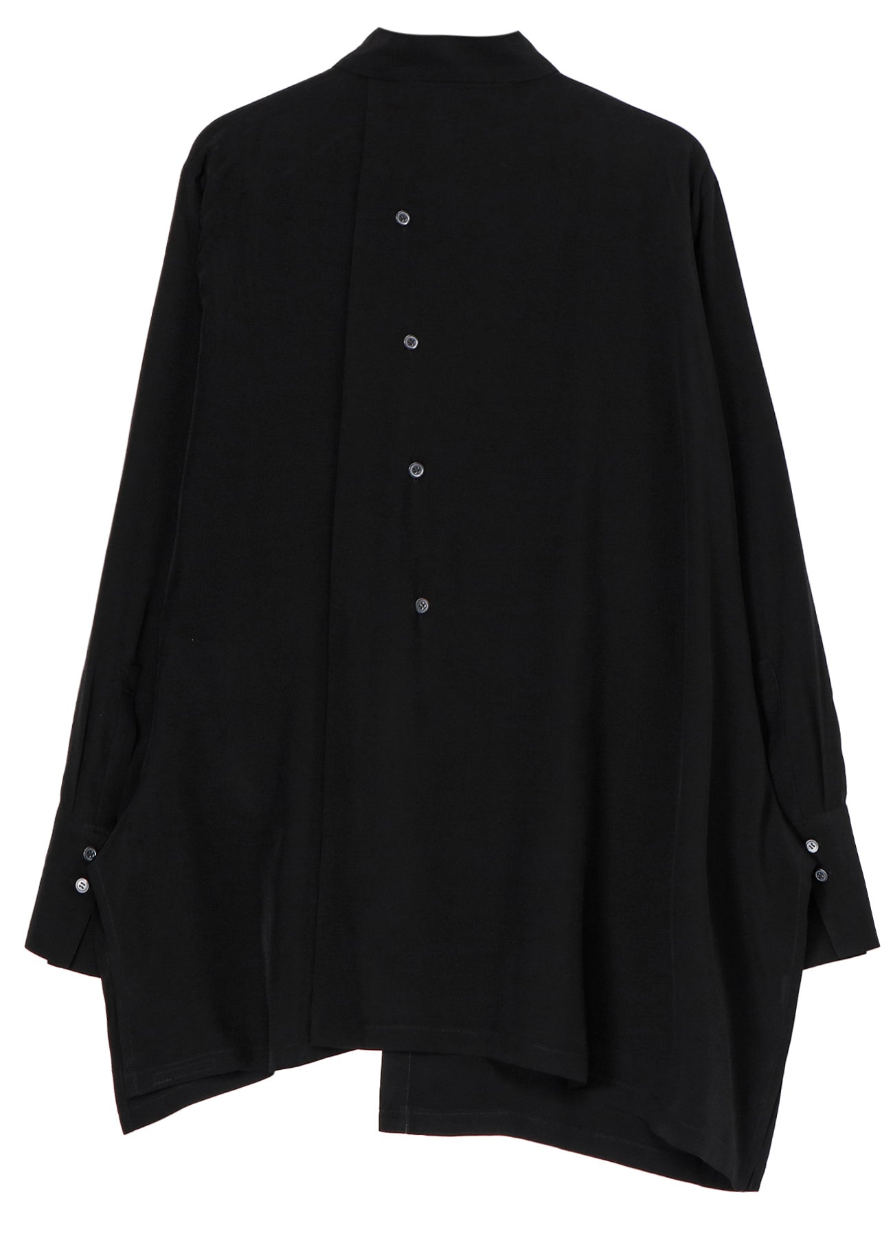 SPUN RY CLOTH R-ASYMMETRIC FLARE BLOUSE – THE SHOP YOHJI YAMAMOTO