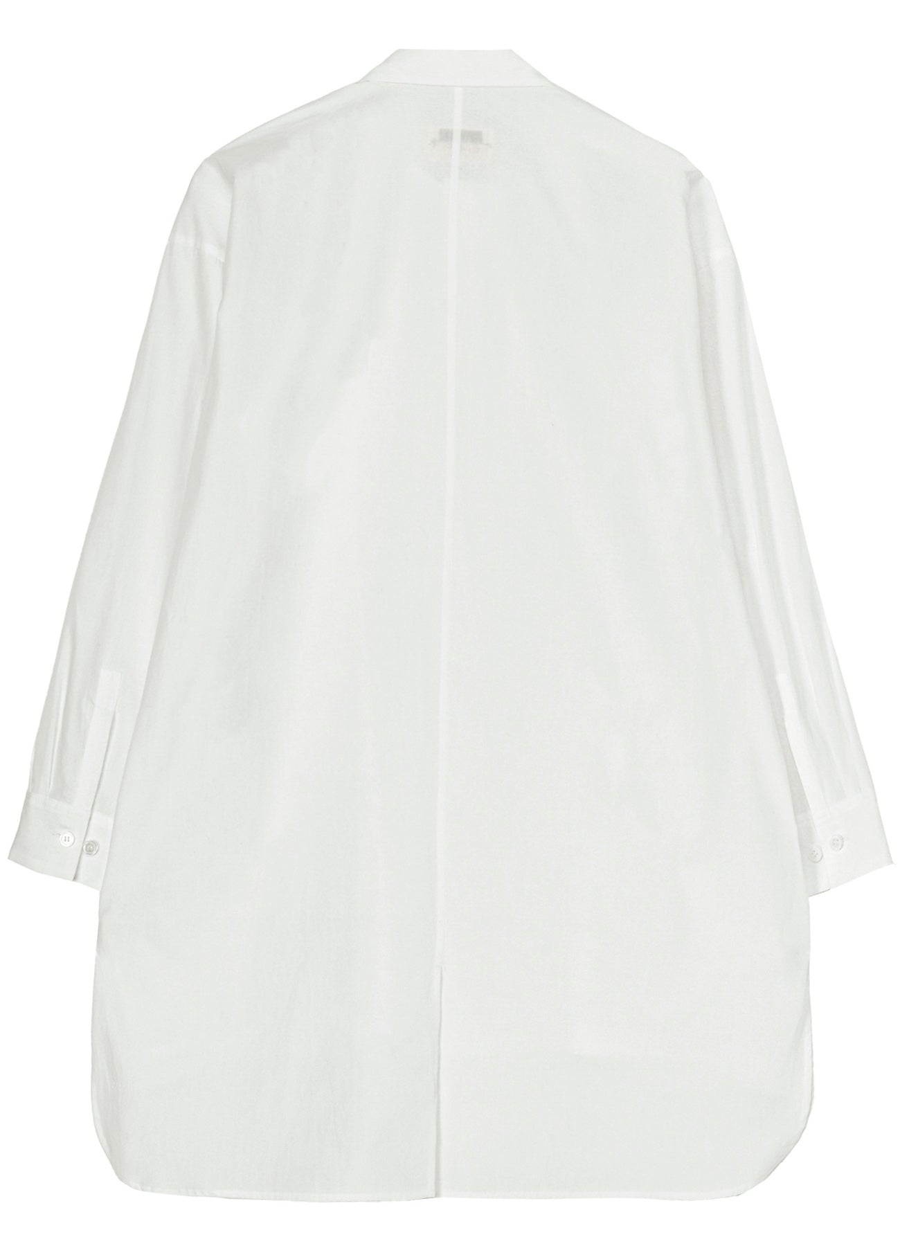 COTTON BROAD R-DOUBLE PLACKET BLOUSE – THE SHOP YOHJI YAMAMOTO