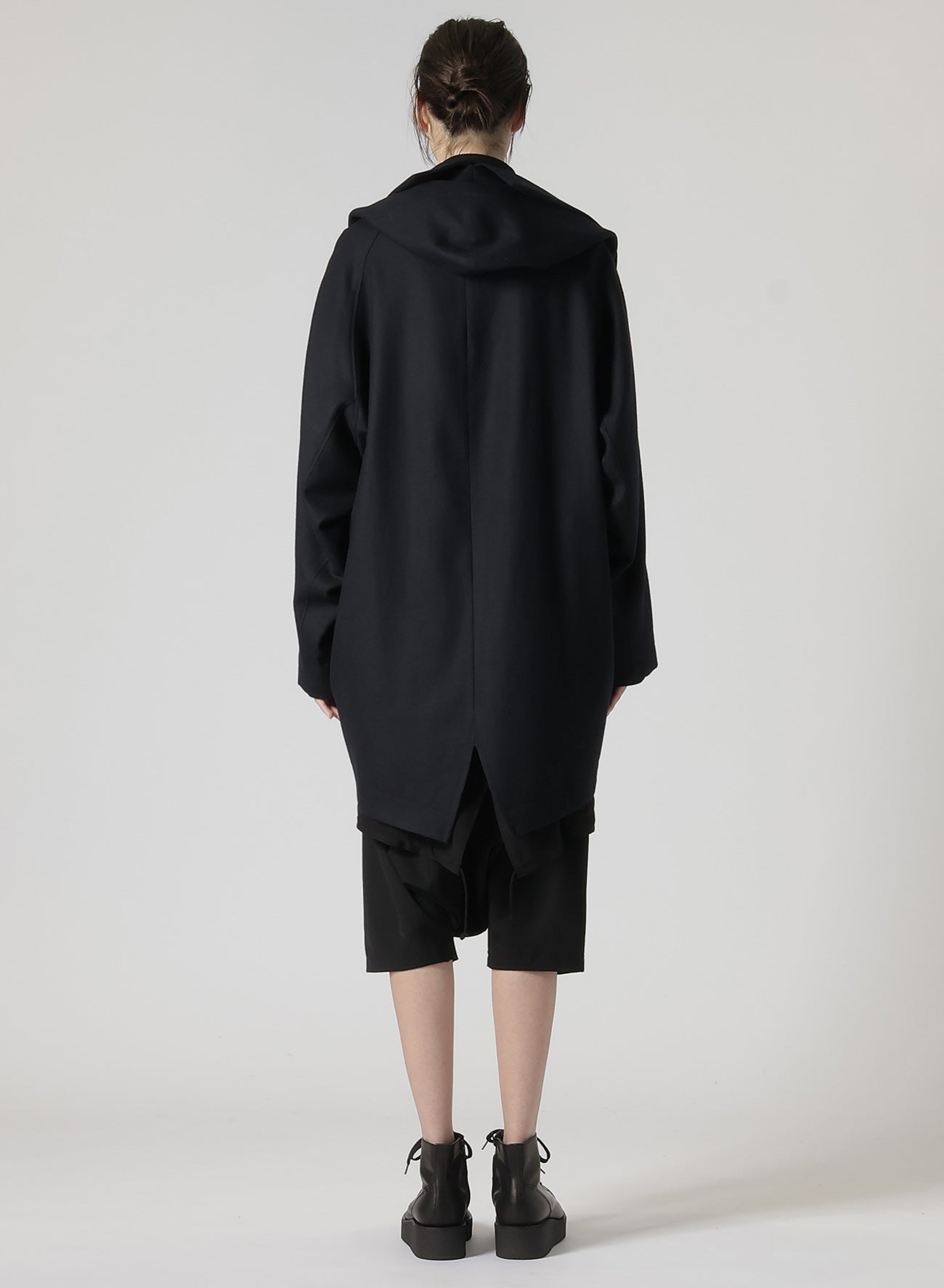 SAXONY R-HOODED CAPE COAT