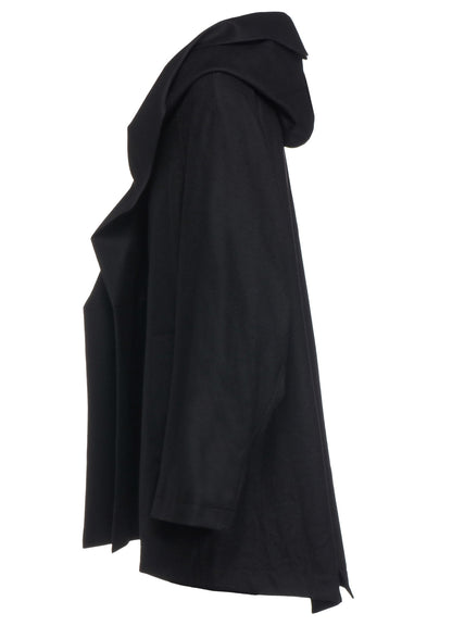 SAXONY R-HOODED CAPE COAT