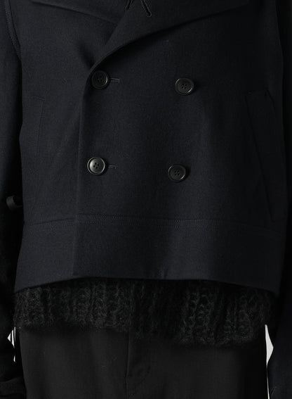 SAXONY R-SHORT PEA COAT