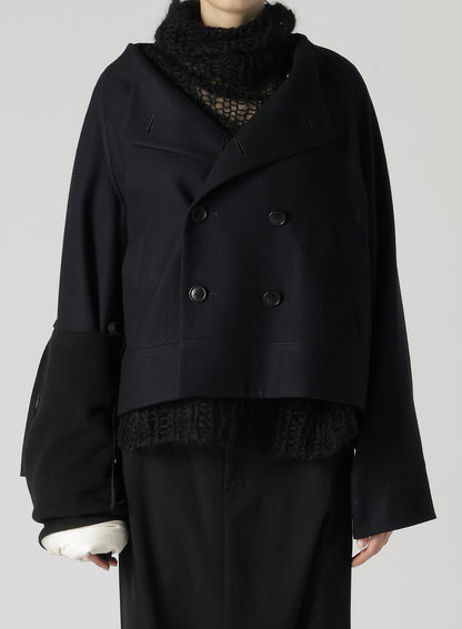 SAXONY R-SHORT PEA COAT