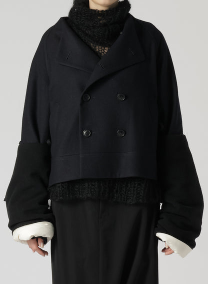 SAXONY R-SHORT PEA COAT