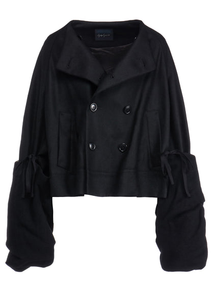 SAXONY R-SHORT PEA COAT