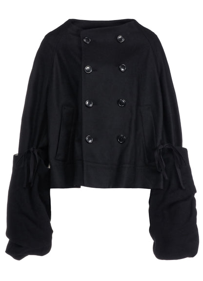 SAXONY R-SHORT PEA COAT