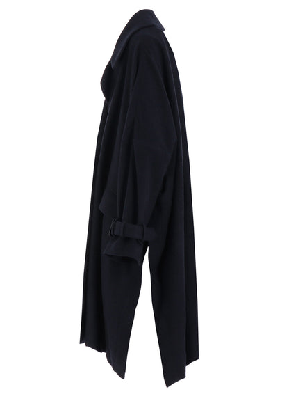 MELTON R-SIDE SLIT COAT