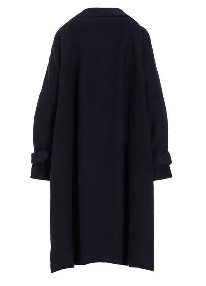 MELTON R-SIDE SLIT COAT