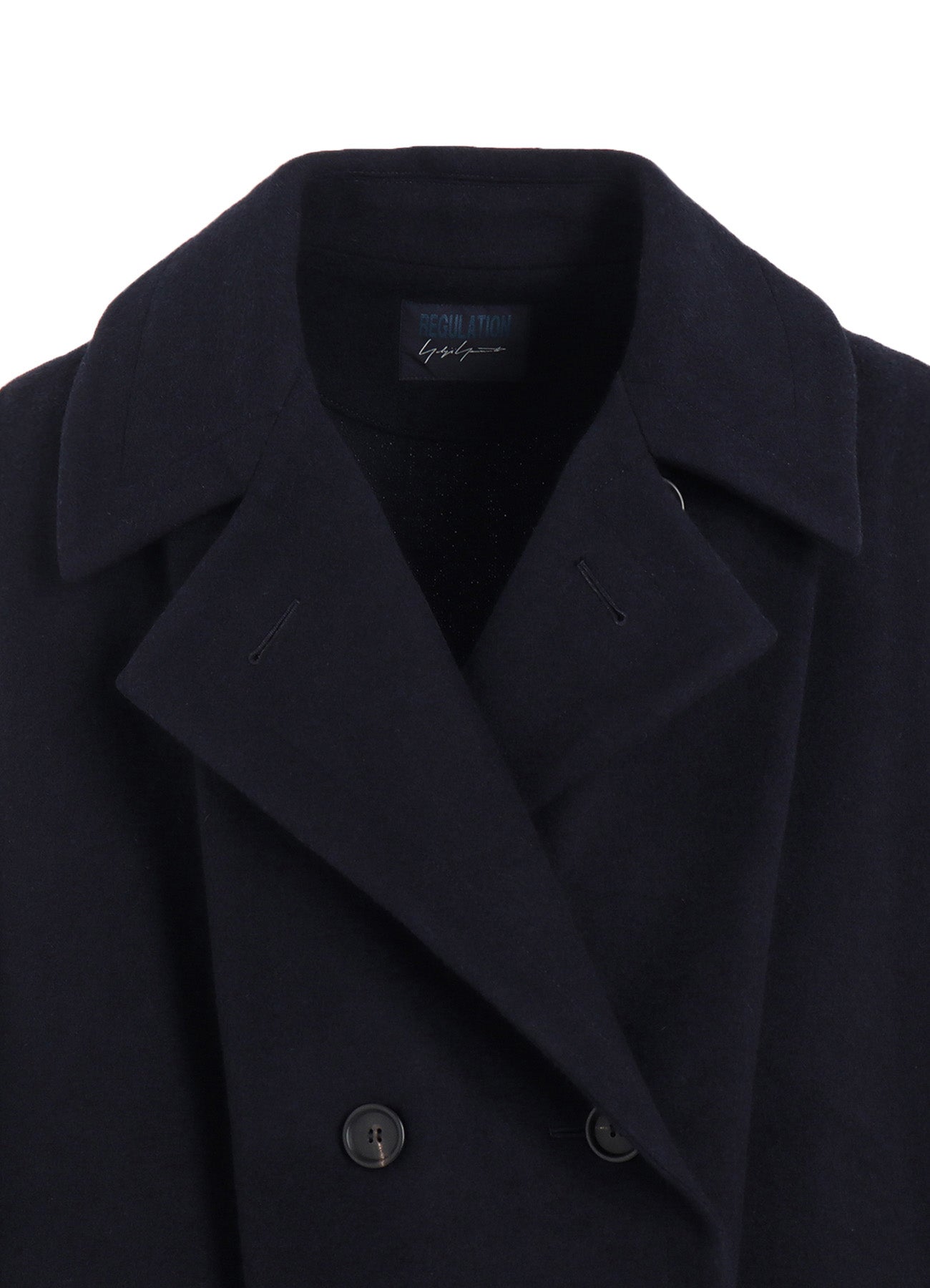 MELTON R-SIDE SLIT COAT