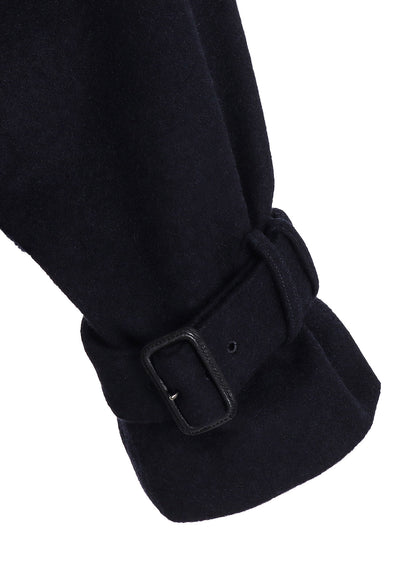 MELTON R-SIDE SLIT COAT