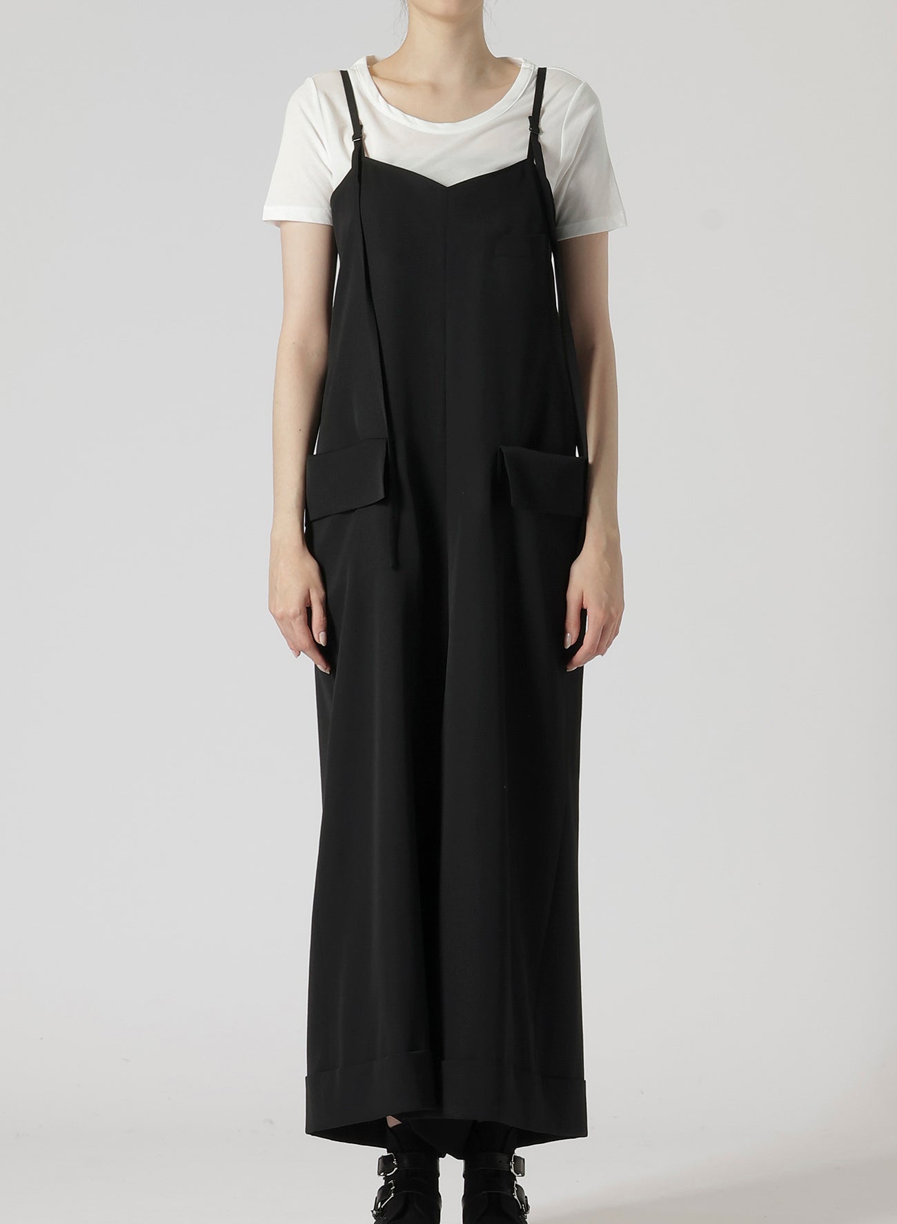 GABARDINE R-CAMISOLE OVERALL