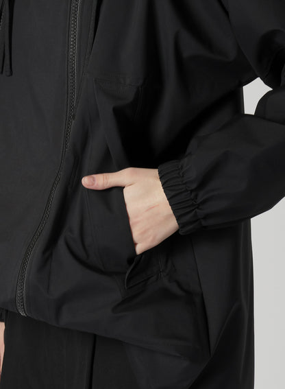 NY TAFFETA 3L R-DOUBLE ZIP HOODIE