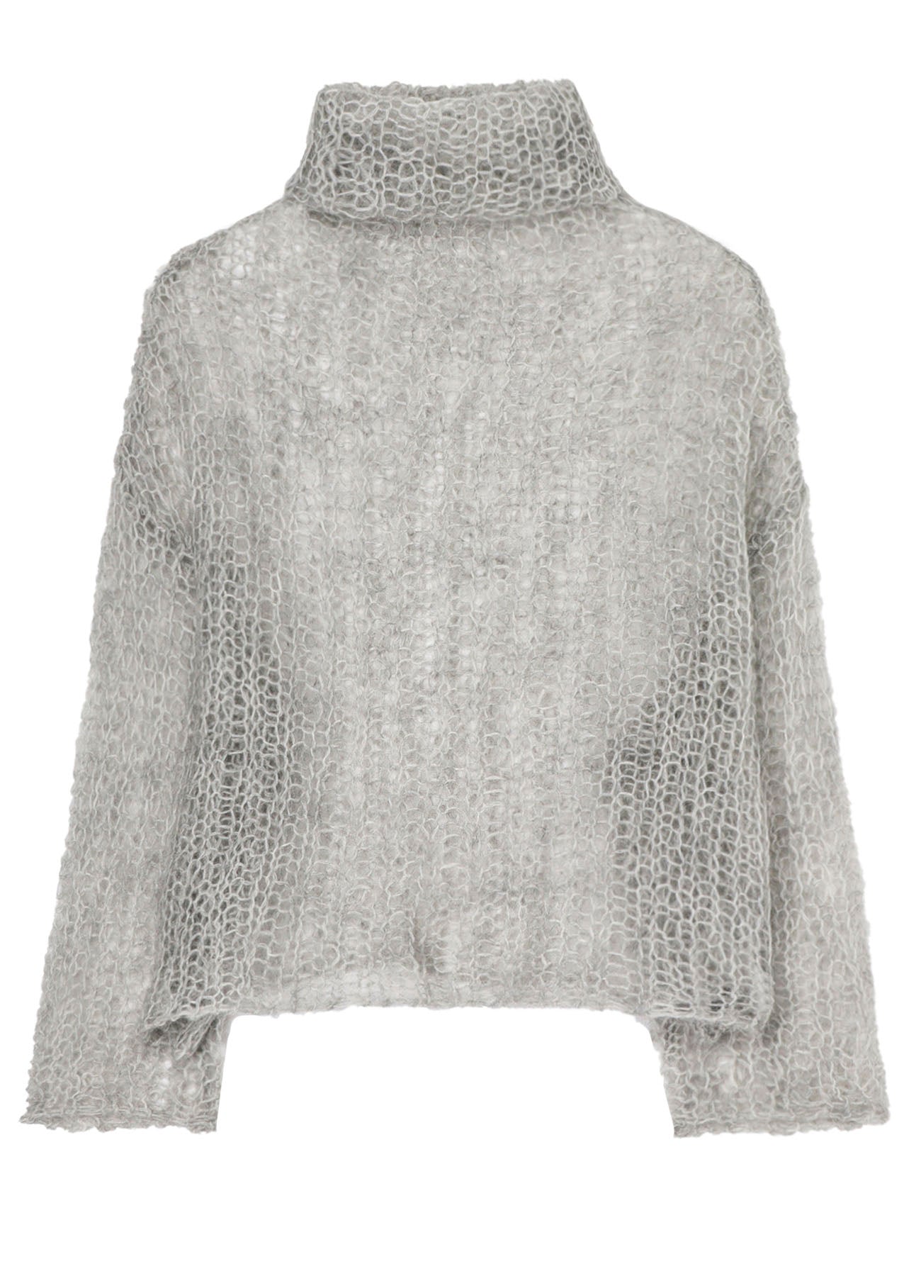 DIAN 2 R-MOHAIR HIGH NECK PULLOVER