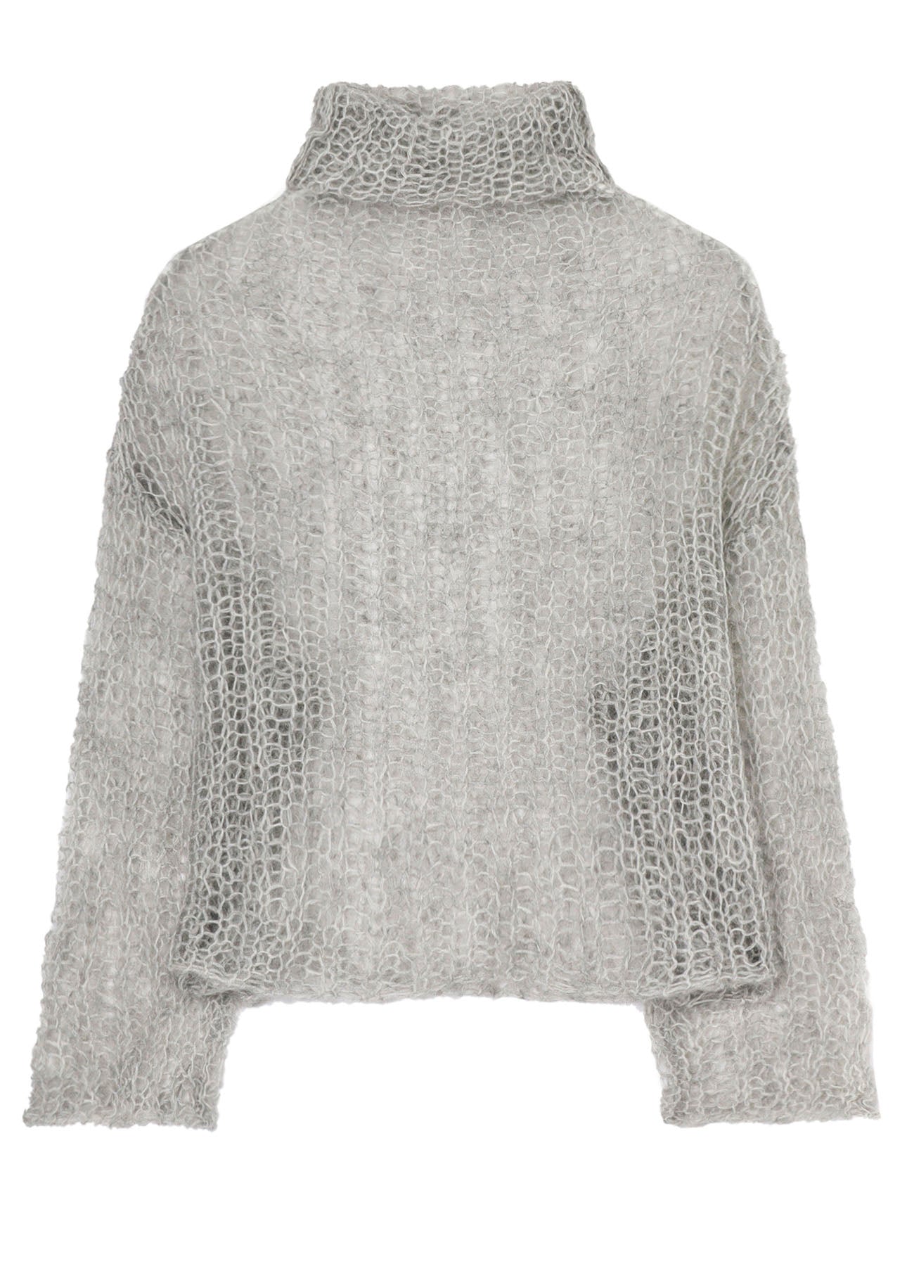 DIAN 2 R-MOHAIR HIGH NECK PULLOVER