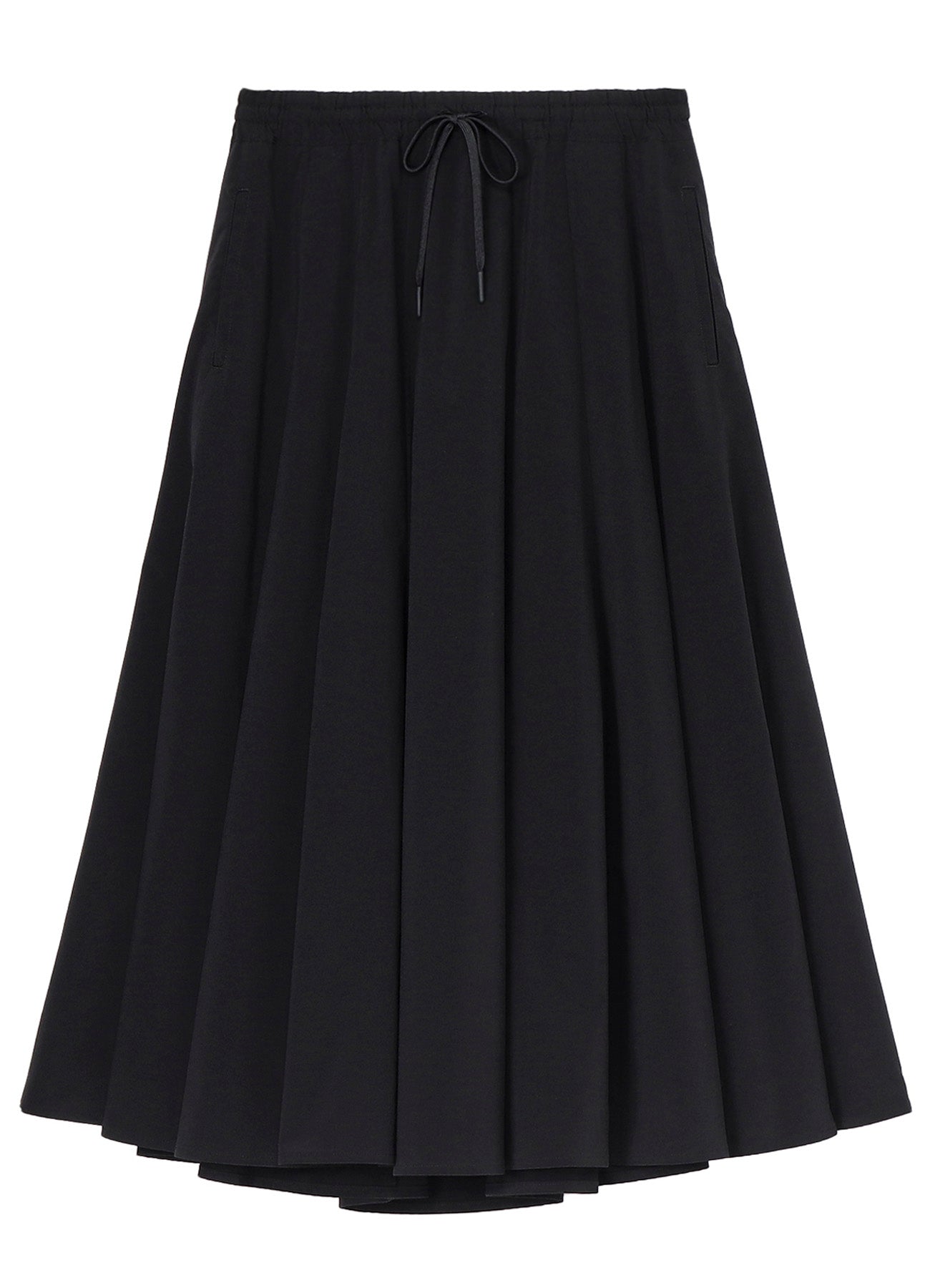 PE TAFFETA R-PANELED FLARE SKIRT