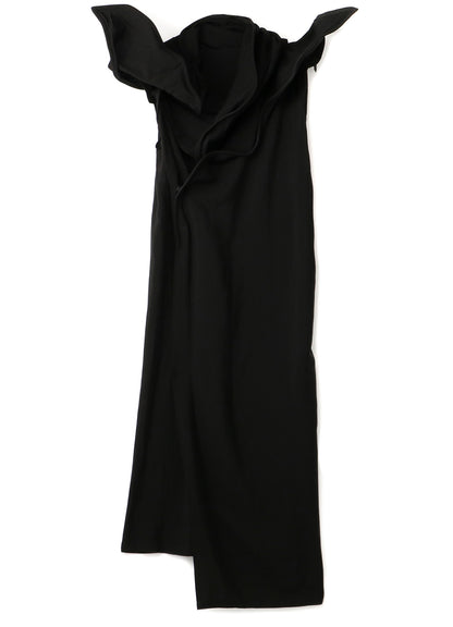 Cu/TEN TWILL RIGHT SHOULDER CROSS LEAF D