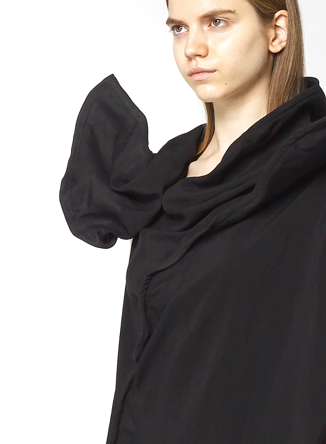 Cu/TEN TWILL RIGHT SHOULDER CROSS LEAF D