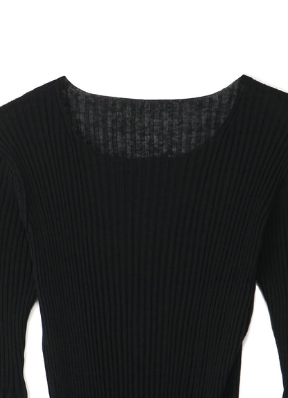 16G2P PS RIB RIB LONG SLEEVE OP