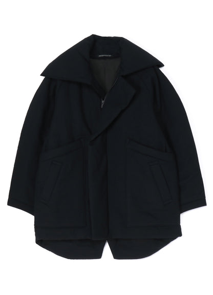 2/72 WOOLVIYELLA BIG BLOUSON COLLAR